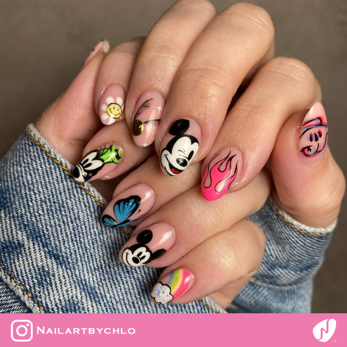 Happy Disney Nails